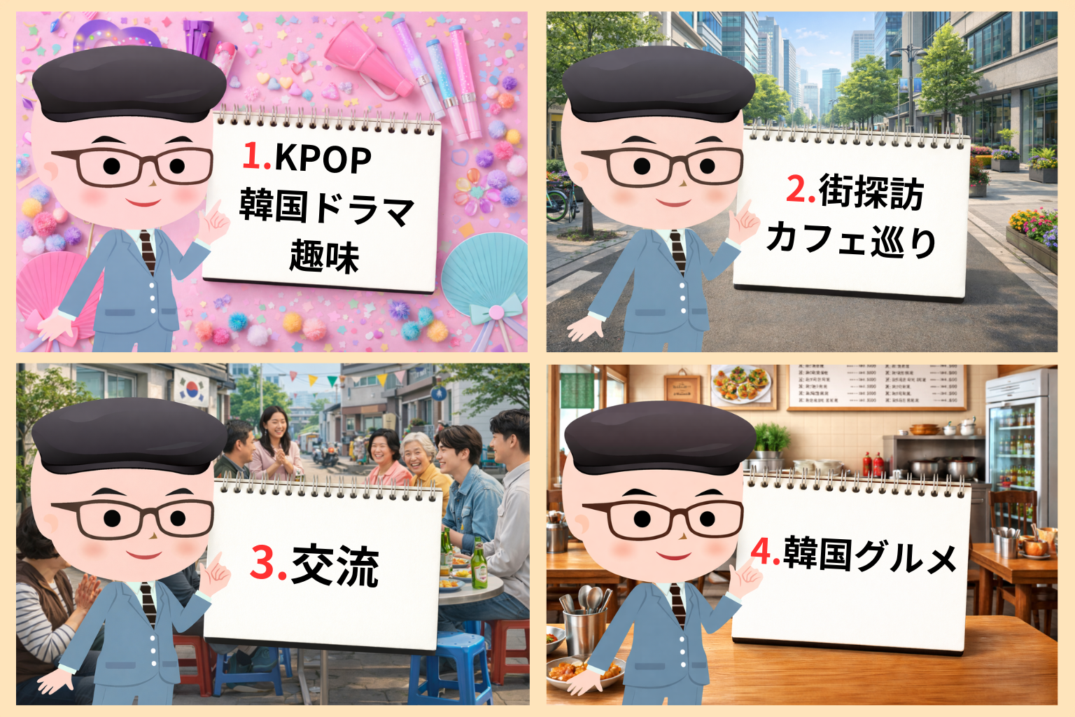 韓国語を学ぶきっかけ